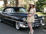 1950 Black Cadillac - The Fifties Fair 2013
