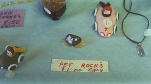 Pet Rocks at the Grafton Show  - apostrophe error