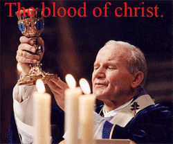 Blood of Christ - grammar error