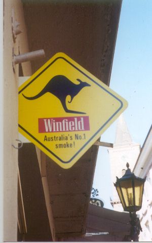 Winfield Exported Sign