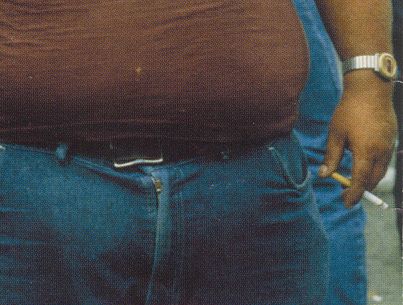 Obese Fat Smoker