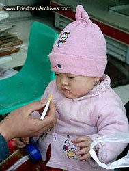 baby smoking
